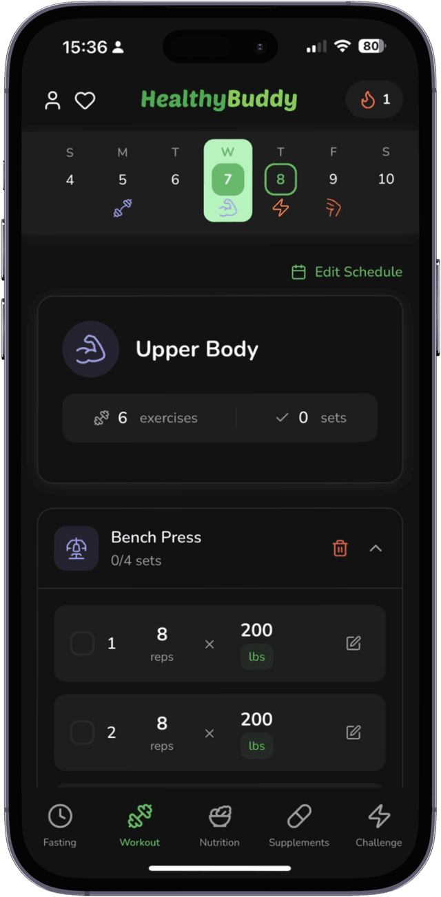 Healthy Buddy Workout