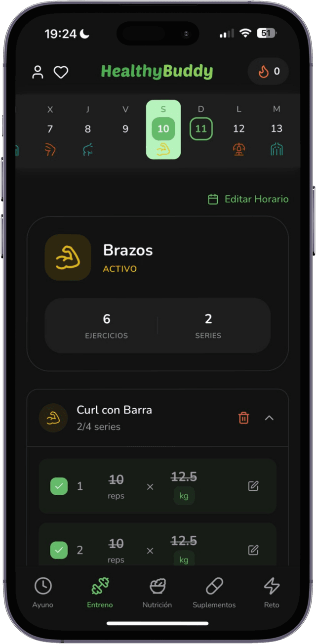 Healthy Buddy Workout